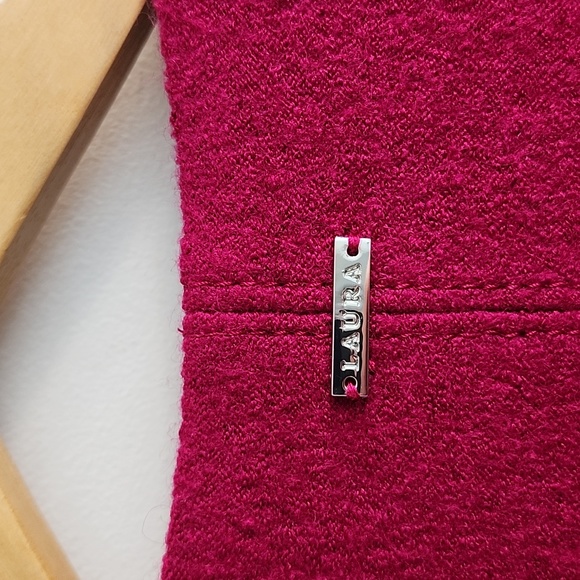 LAURA Soft Zippered Wool Blend Jacket Sz 8 - Picture 3 of 6